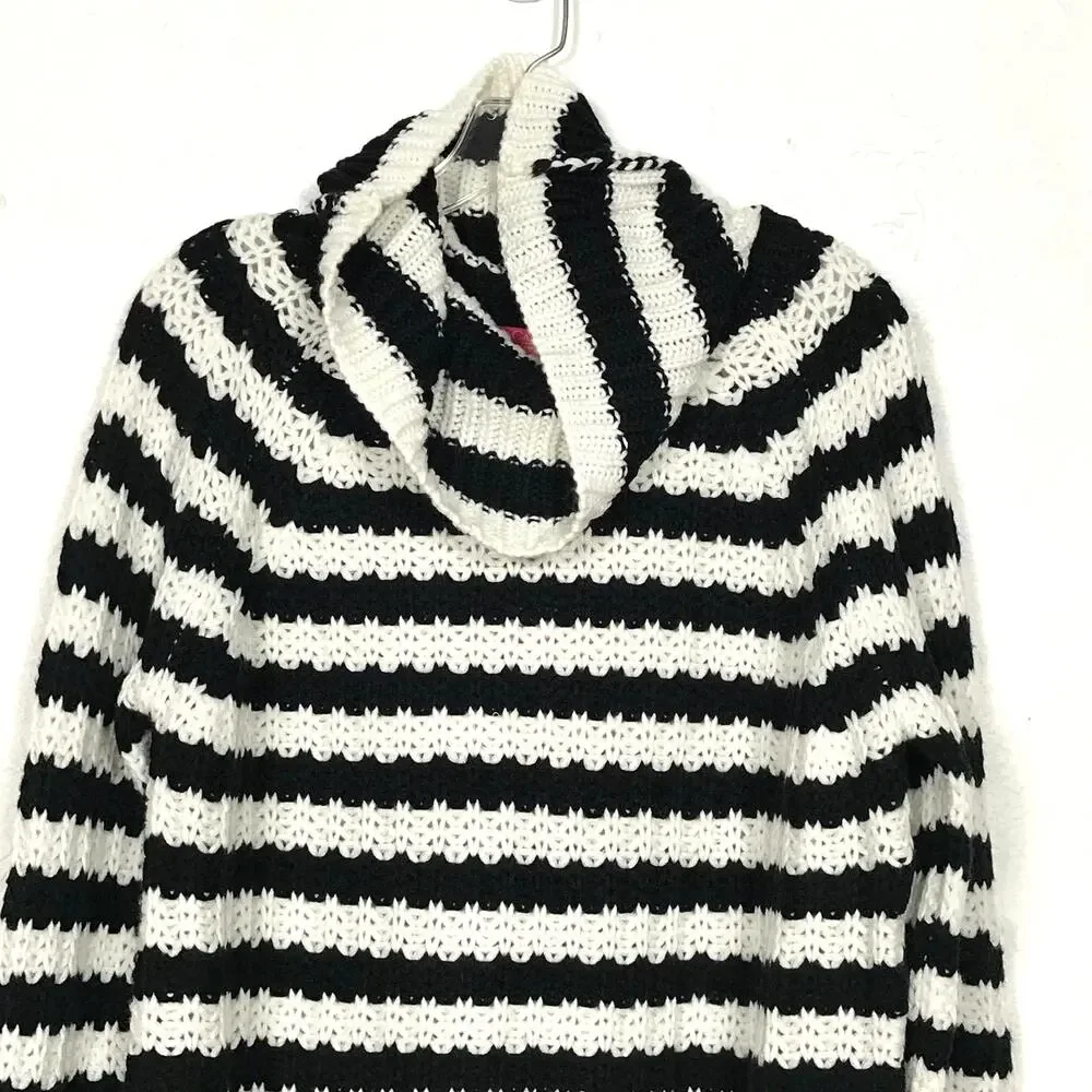 Catherine Malandrino Stripe Turtleneck Sweater - Picture 3 of 8